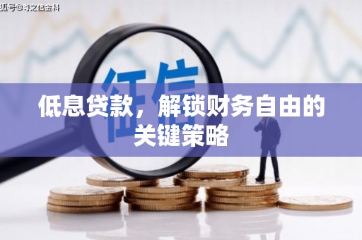云溪低息贷款，解锁财务自由的关键策略