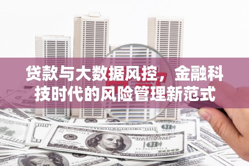 云溪贷款与大数据风控，金融科技时代的风险管理新范式