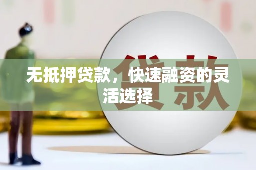云溪无抵押贷款，快速融资的灵活选择