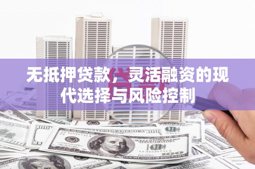 云溪无抵押贷款，灵活融资的现代选择与风险控制