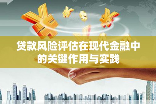 云溪贷款风险评估在现代金融中的关键作用与实践