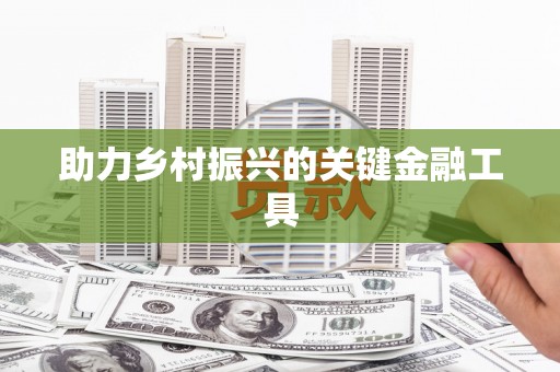 云溪助力乡村振兴的关键金融工具