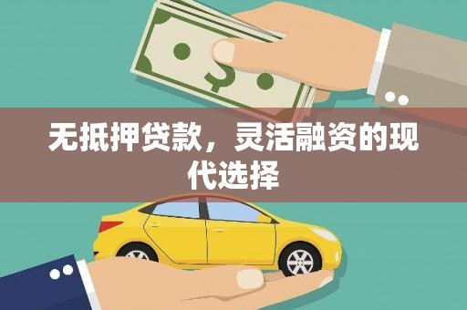 云溪无抵押贷款，灵活融资的现代选择