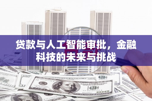 云溪贷款与人工智能审批，金融科技的未来与挑战