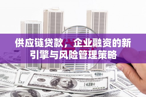 云溪供应链贷款，企业融资的新引擎与风险管理策略