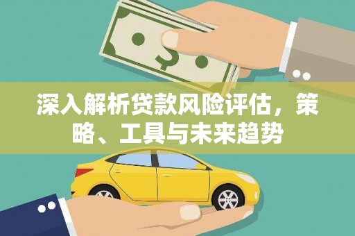 云溪深入解析贷款风险评估，策略、工具与未来趋势