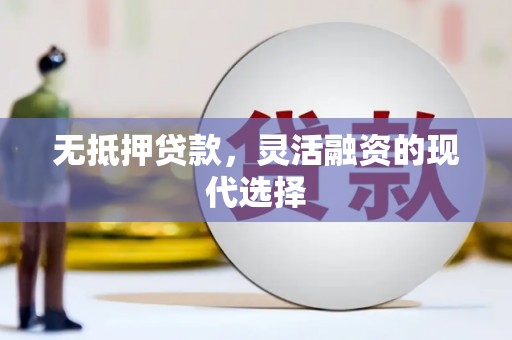 云溪无抵押贷款，灵活融资的现代选择