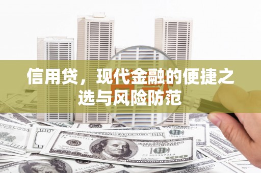 云溪信用贷，现代金融的便捷之选与风险防范