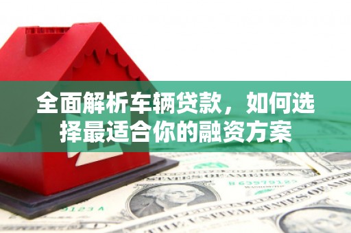 云溪全面解析车辆贷款，如何选择最适合你的融资方案