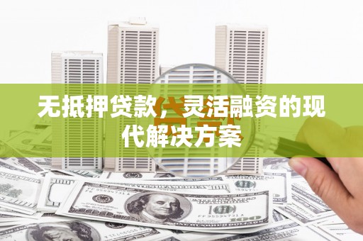 云溪无抵押贷款，灵活融资的现代解决方案