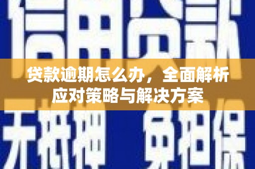 云溪贷款逾期怎么办，全面解析应对策略与解决方案