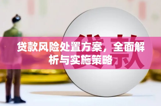 云溪贷款风险处置方案，全面解析与实施策略