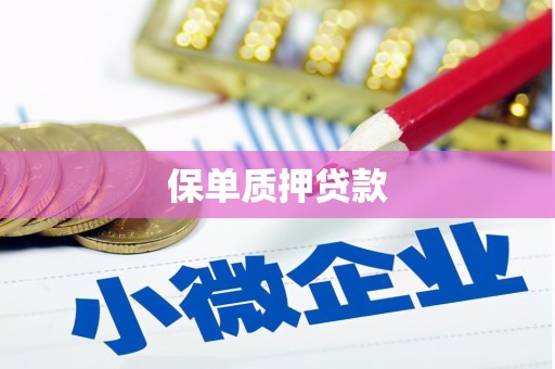 云溪保单质押贷款